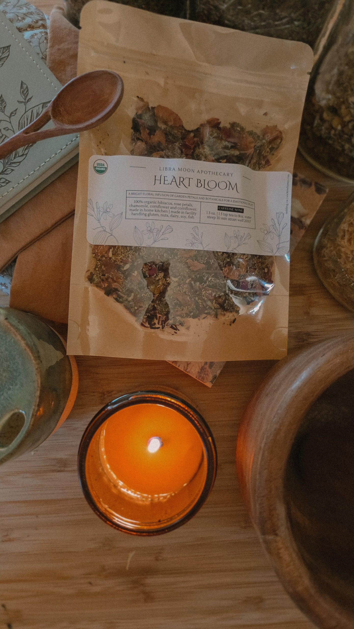 Heart Bloom Herbal Tea